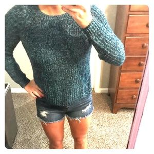 Multi blues and greens sweater. Size small